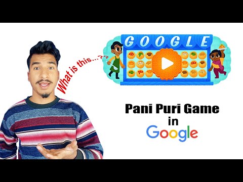 Doodle do dia: jogo do Google homenageia Pani Puri, lanche de rua