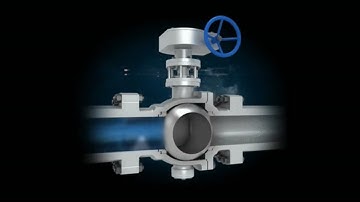 Ball valve working animation | Types of valve | Flow control | Fluid mechanics #valves #animation
