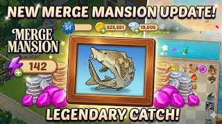 How I Got a LEGENDARY CATCH in Merge Mansion! 🎣 (Lucky Catch Event 2026)