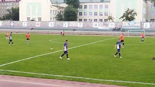 Футбол в городе Холмск. 1-ый тайм «СИЛМАШ» (Холмск) 1-2 ФК «Долинск».