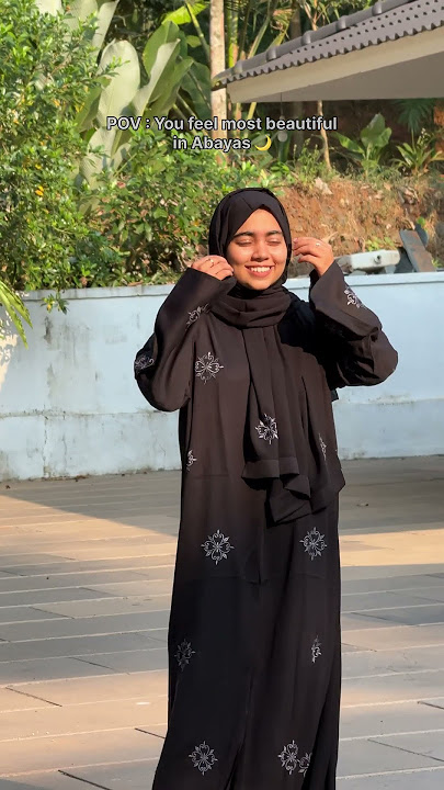 You Feel Most Beautiful in an Abaya | Abaya Design | Modesty Fashion |  Stylish Abaya |