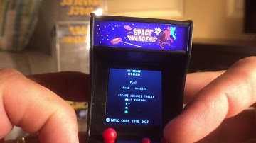 Space Invaders: Tiny Arcade Keychain by World