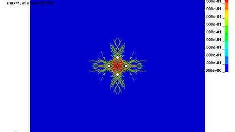 LS-DYNA Examples - Cut blasting