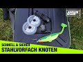 Stahlvorfach knoten | schnell und sicher | einfach selber bauen | Raubfischangeln