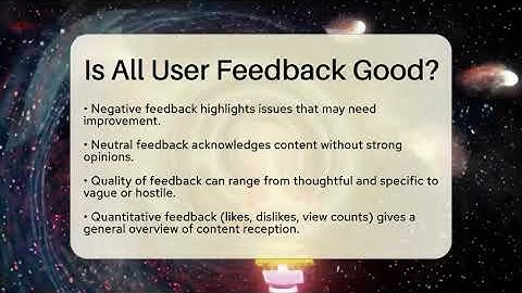 Is All User Feedback Good? - Everyday-Networking