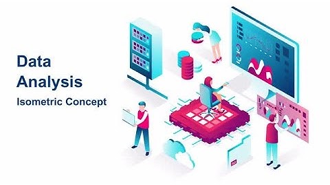 Data Analysis - Isometric Concept After Effects Templates