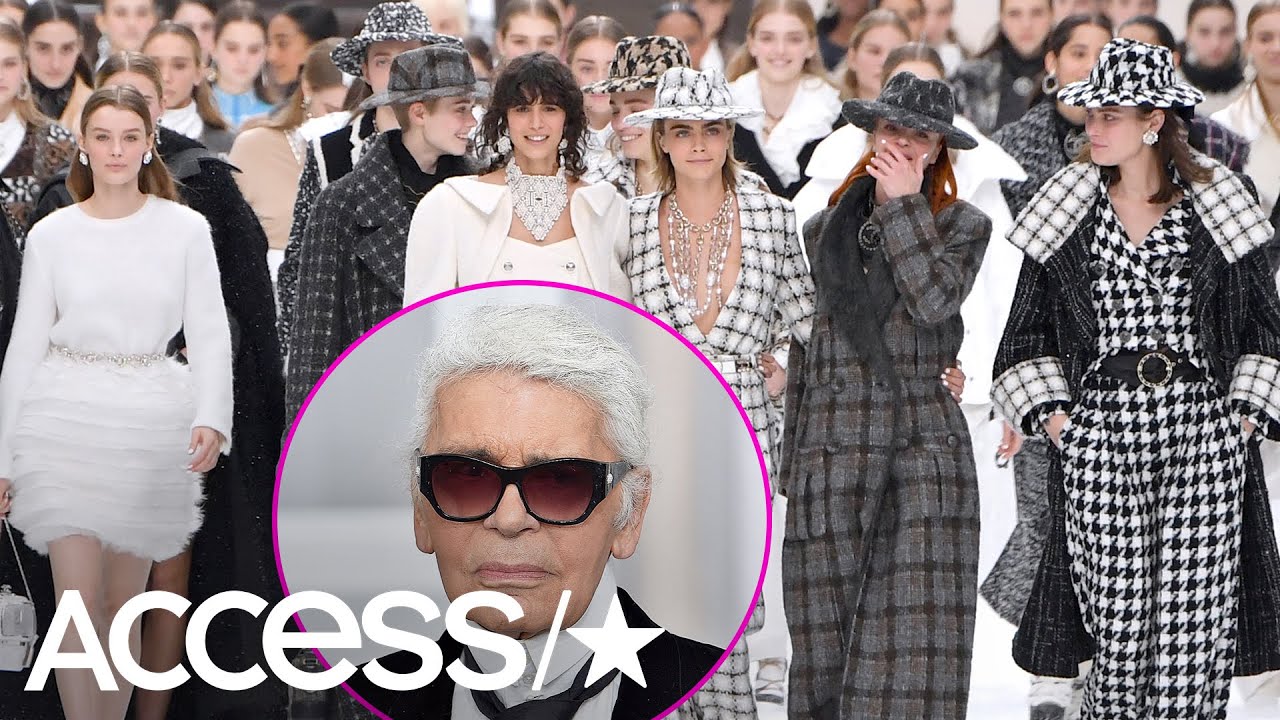 Karl Lagerfeld Honored With Star-Studded Tribute At First Chanel Runway ...