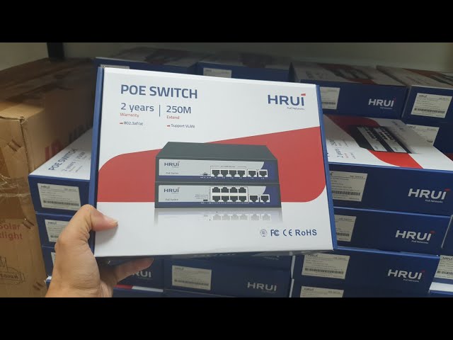 Switch Poe Dành Cho Camera IP - Lựa Chọn Switch Poe Tốt Nhất Cho Bộ Camera Ip Nhà Mình.