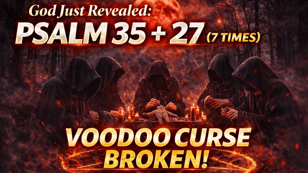 🔥God Just Revealed: Psalm 35 + 27 (7 Times) — The Ritual Sent Against You Has Collapsed