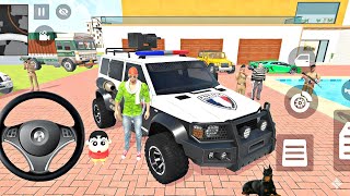 Franklin & Shinchan Purchase Police Van 💥🥳 Indian Theft Auto Simulator Game 💥😱  screenshot 4