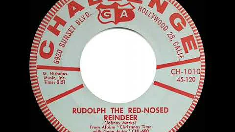1957 version: Gene Autry - Rudolph The Red-Nosed Reindeer