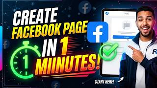 How To Create Facebook Page In 1 Minutes         