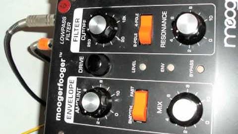 Moog Moogerfooger Demo