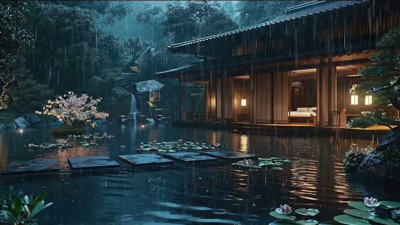 Relaxing Rain Sounds for Deep Sleep | Soft Rain to Calm Your Soul | Meditation (NO ADS)