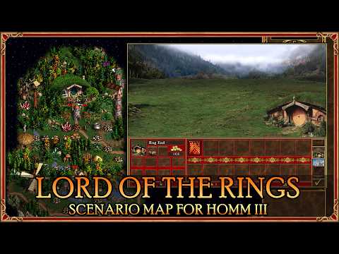 Lord of The Rings v4.0 scenario map for Heroes 3 Complete/SoD