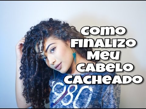 Graciely Junqueira - Como finalizo meu cabelo cacheado
