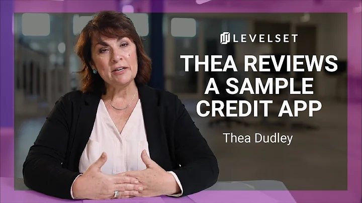 How to Review a Credit Application | Thea Dudley | Credit Management Course