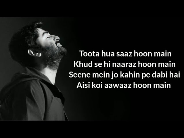 Toota Hua Saaz Hu Main Lyrics | Milne Hai Mujhse Aayi | Aashiqui_2 | Arijit Singh | Moral Arijit class=