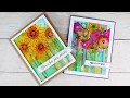 How to create alcohol ink backgrounds and flowers