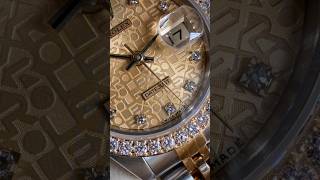 Ladies Rolex Datejust 69173 Diamond Bezel  #69173 #rolex26mm #datejust