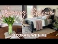 SPRING BEDROOM REFRESH | Simple + Cozy Bedding | Decorate With Me