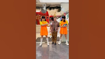 game from twin dolls...😳🤭🦑 #squidgame #twins