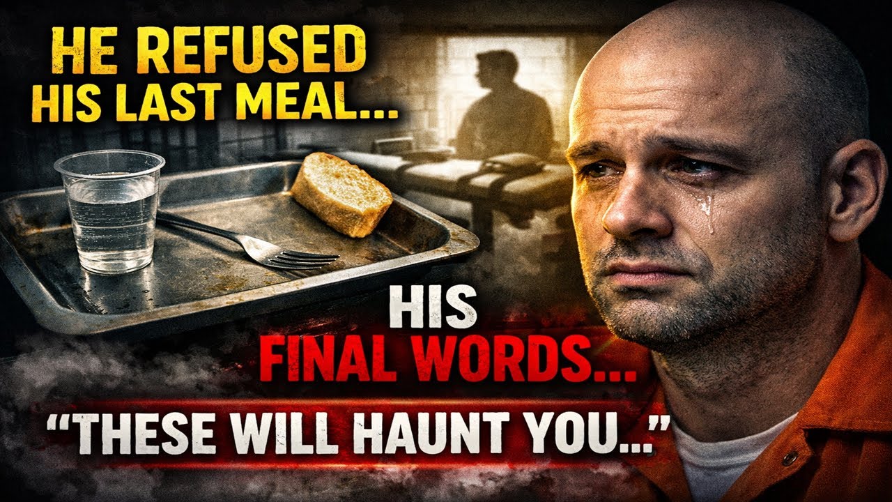 He Refuses His Last Meal.... Then this before His Execution