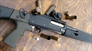 Помповое ружьё выживальщика и пуля "Болт Фила"!! Survivalist pump action shotgun