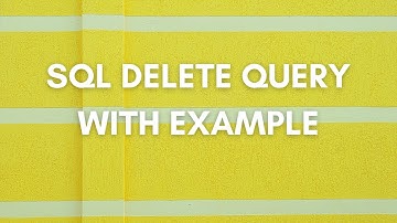 Delete data from Table Using Where Clause In MySQL