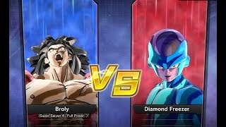 Xenoverse 2 - Requested Match Pc Broly Ssj4 Vs Diamond Freezer
