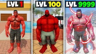 Going From Noob To God Red Hulk In Indian Bikes Driving 3D Vs Gta 5