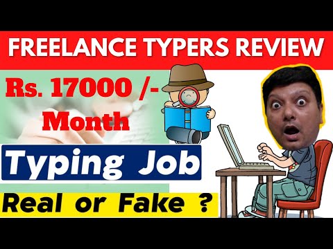 Typing Jobs From Home ? Freelance Typers Website Review-Data Entry Work on Freelance Typers