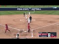 Hannah Coor RBI Single Nebraska Husker Softball vs Penn State 5/2/26 #huskers #Nebraska #hannahcoor 