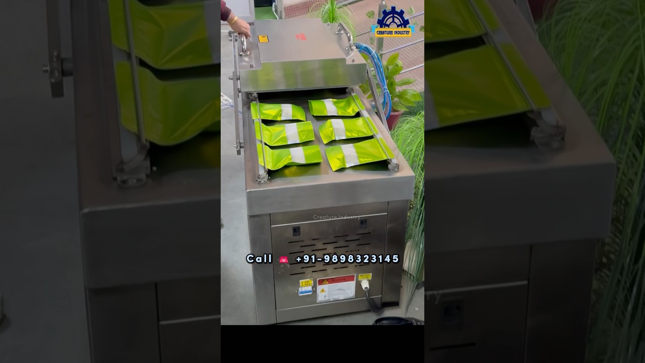Multi chabmber vacuum packing & sealer machine | Automatic pouch packing machine 2025 Business ideas