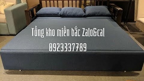 GHẾ SOFA GIƯỜNG GỖ S901 - TOP SOFA GIƯỜNG ĐA NĂNG THÔNG MINH ĐẸP, SANG TRỌNG CHO PHÒNG KHÁCH