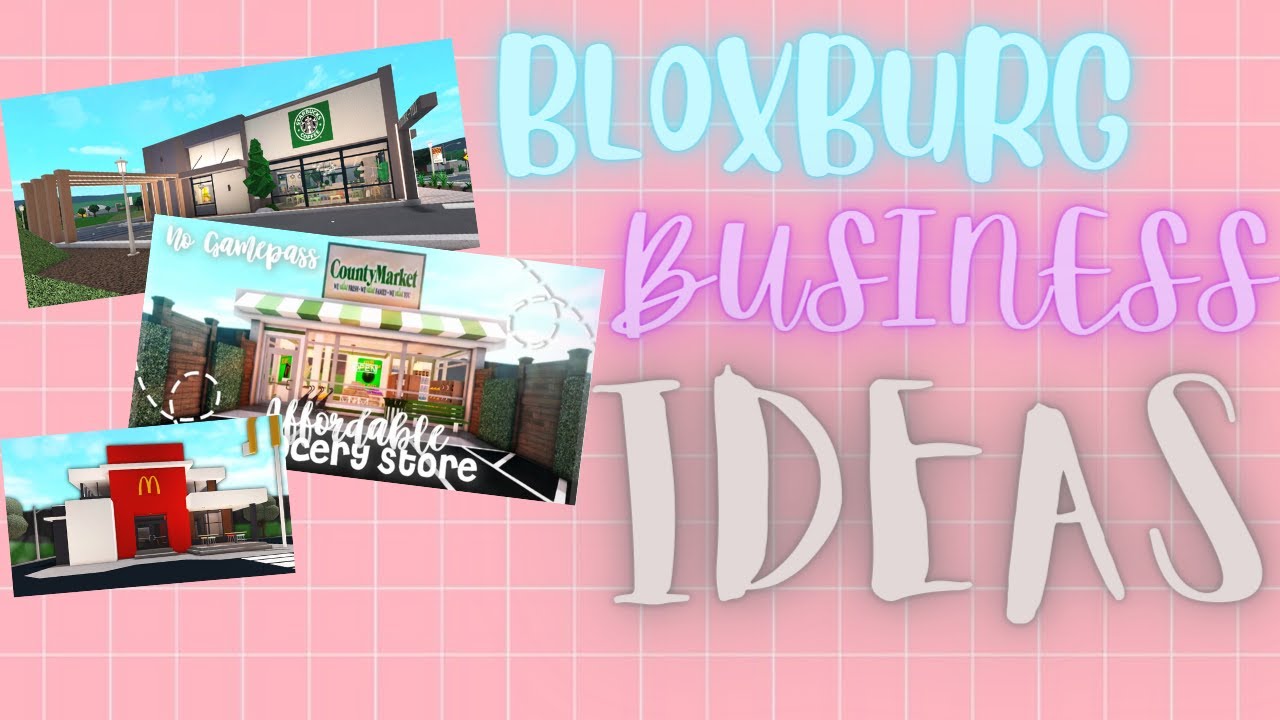 30 Bloxburg Business Ideas Fairy Lily Youtube