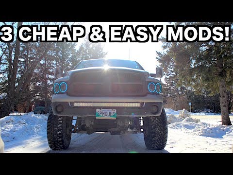 3 CHEAP TRUCK MODS THAT YOU CAN DO EASY! - YouTube