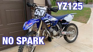 YZ125 | NO SPARK | *problem solved*