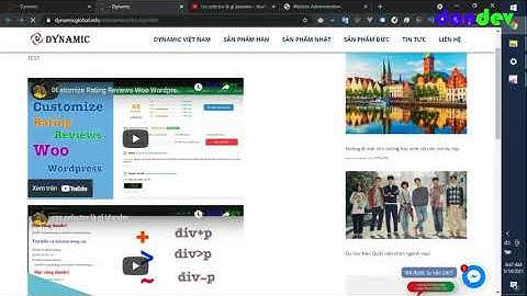 Hướng dẫn thêm video youtube vào trong bài viết |dandev