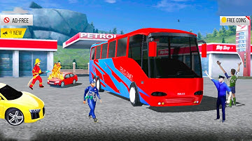 Modern Bus Drive Parking 3D . Super Hard Android Gameplay