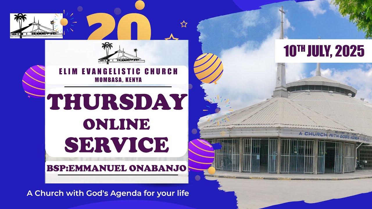 THURSDAY REVIVAL SERVICE || 10|07|2025 || SERMON:BREAKING BARRIERS || BSP EMMANUEL ONABANJO.