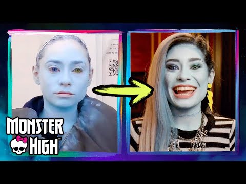 Hair & Makeup Transformation w/ Monster High: The Movie Cast! | Monster High