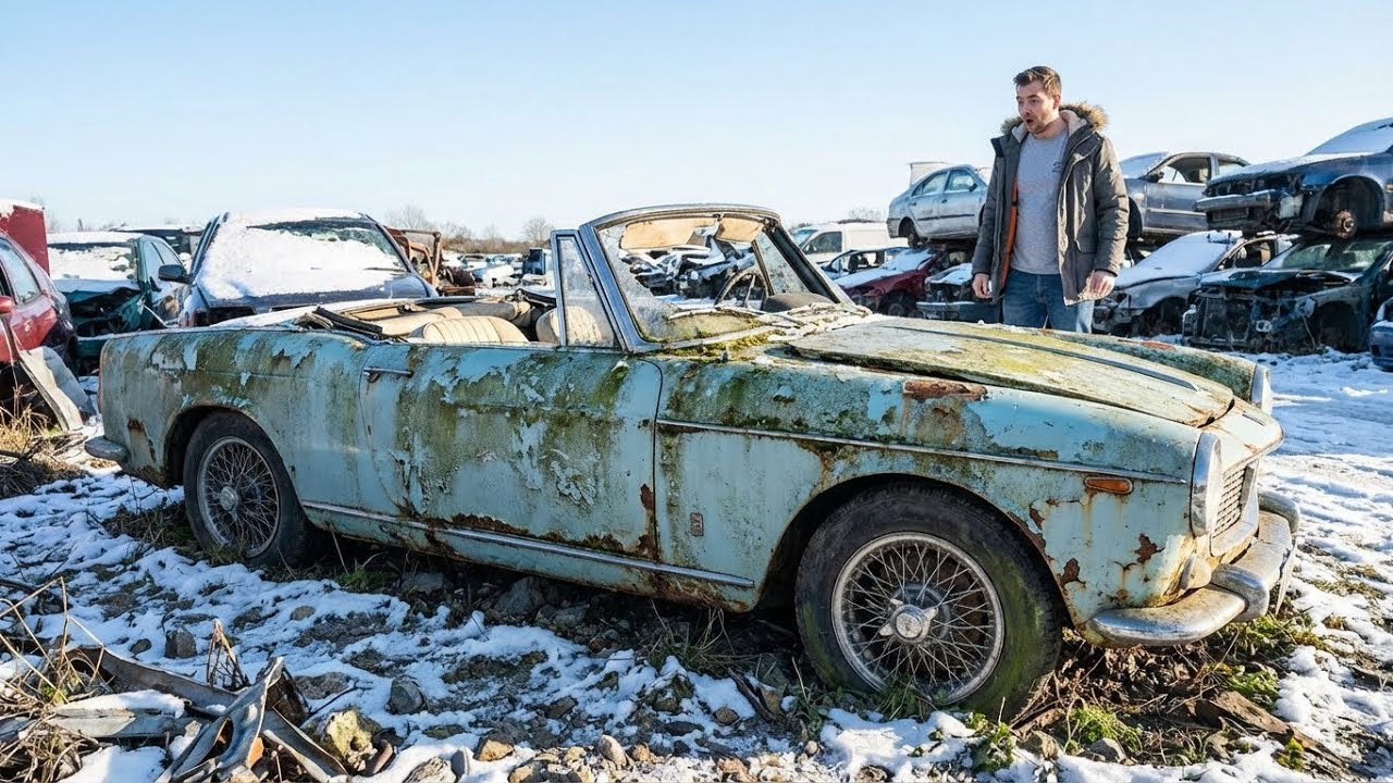 ASMR Car Restoration | 1962 Fiat 1200 Cabriolet Full Rebuild From Rust to Showroom Classic