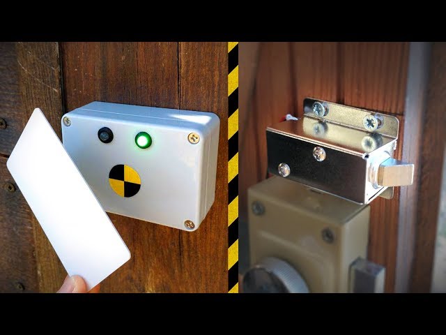 Fabriquer une serrure à badge RFID ! - Vlog Bricolage #19 