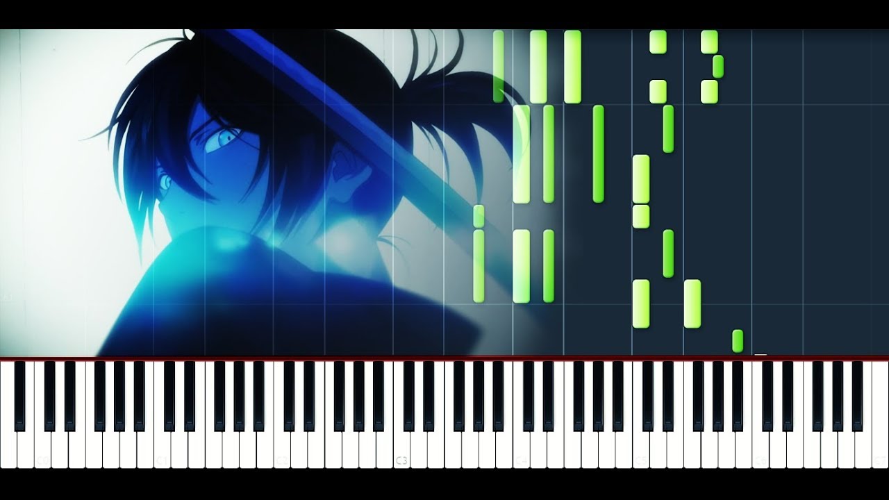 Remake Noragami Aragoto Op Kyouran Hey Kids Piano Tutorial Sheets Synthesia Youtube