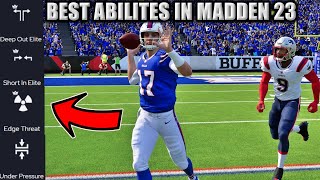 THE BEST ABILITIES TO USE ON OFFENSE AND DEFENSE IN MADDEN 23