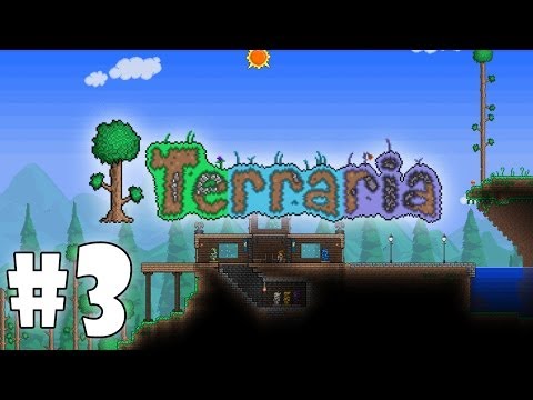 Видео: Играем в Terraria #3 - Исследование биомов