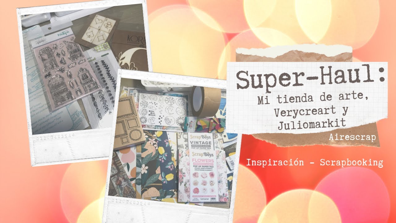 SUPER HAUL COMPRAS : MI TIENDA DE ARTE, VERYCREART Y JULIOMARKIT