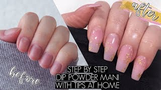 DIY DIP POWDER NAILS AT HOME | The Beauty Vault