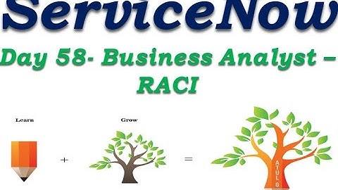 Batch2 :: Day 58 || BACCM - RACI  || ServiceNow Functional Training || Quebec #Shorts #Short